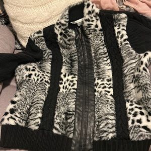 Peter Nygard sweater jacket XL